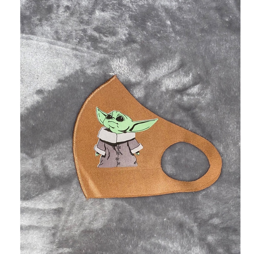❣️ Baby Yoda Face Mask